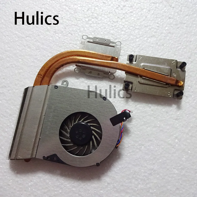 Hulics ноутбук процессор радиатор охлаждения вентилятор для Toshiba L650 L655 вентилятор радиатора V000210960