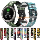 Ремешок силиконовый для наручных часов Garmin Fenix 5S 5 5X Plus 3 HR 6S 6X 6 Pro 935 пособие Mk1, 22 мм