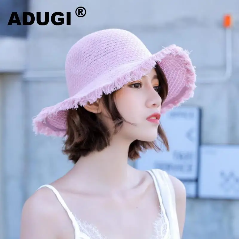 ADUG шляпа от солнца Женская японская литературная дикая Весенняя и летняя