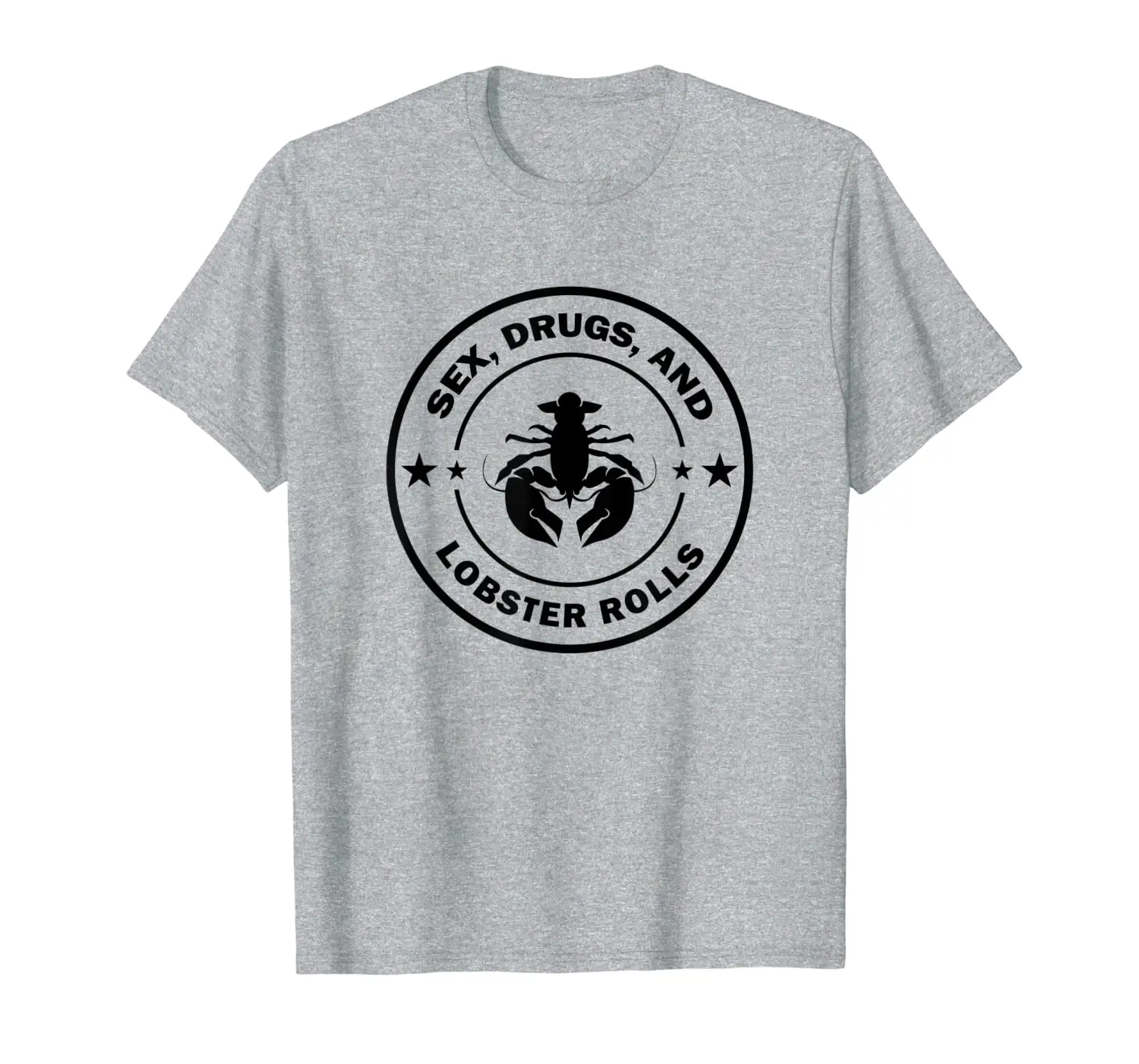 

Рулоны для секса, лекарств и омаров-забавная футболка Foodie Apparel