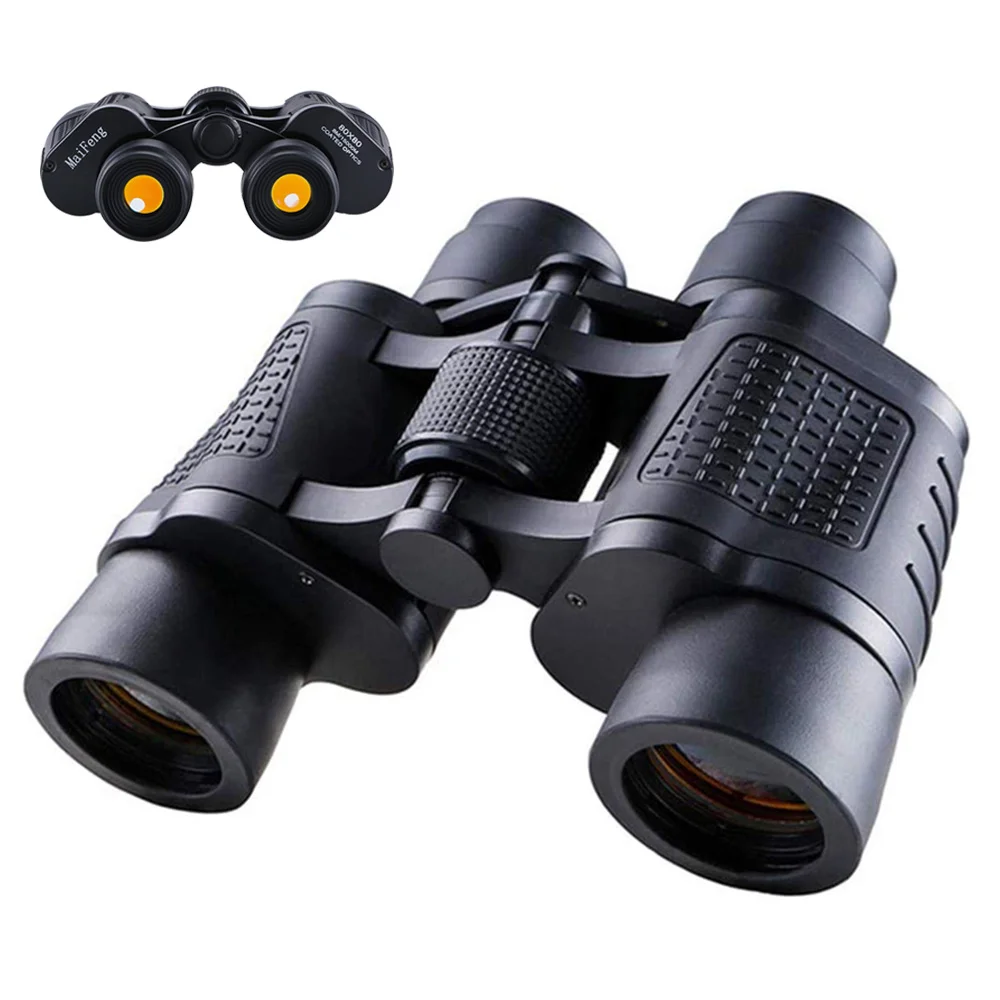 

15000m Long Range Powerful Binoculars 80X80 HD Low Light Night Binoculars BAK4 Telescopic for Travel Hiking Bird Watching