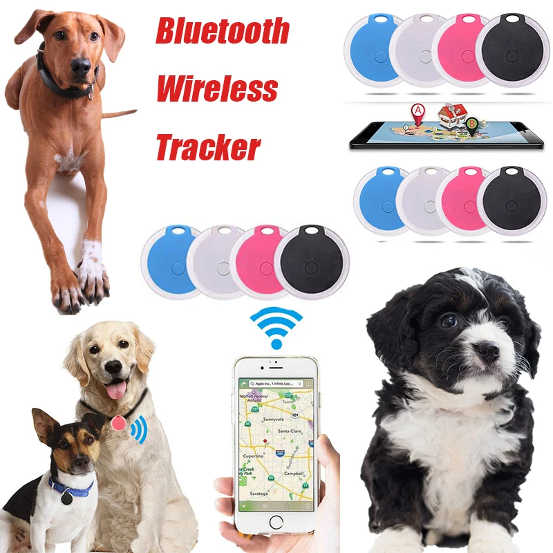 Pet Dog gps-трекер для кошек умный Bluetooth беспроводной локатор анти-потеря трекер