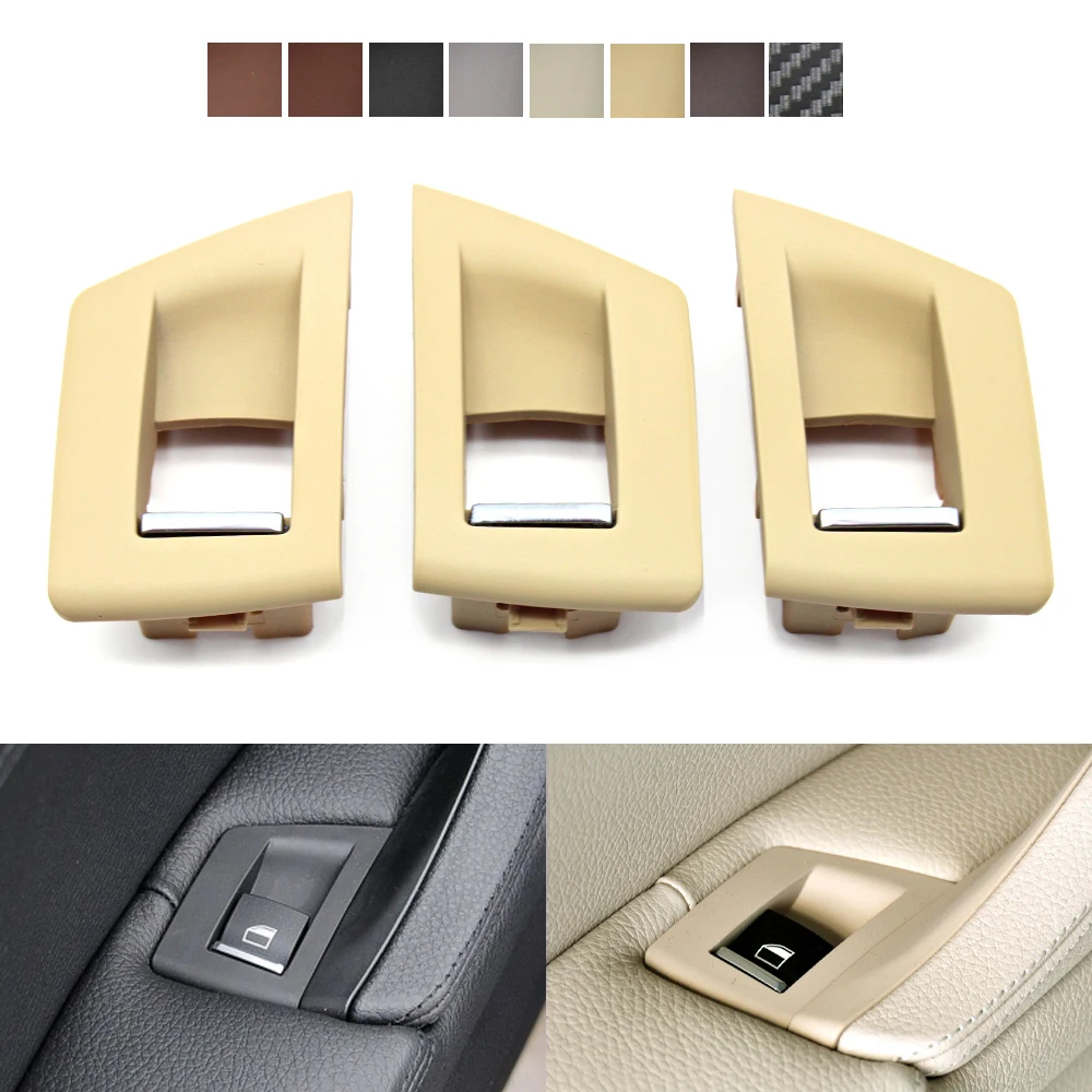 

Car Interior Passenger Door Window Lifting Switch Panel Cover For BMW 5 Series F10 F11 F18 520i 523i 525i 528i 535i