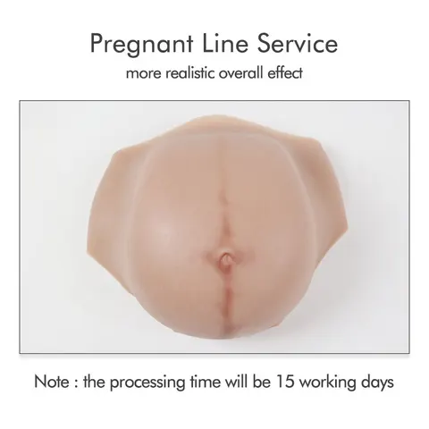 Улучшенный силиконовый живот для беременных KnowU, искусственный живот для косплея, трансгендер, перетащите королеву, можно добавить растяжки