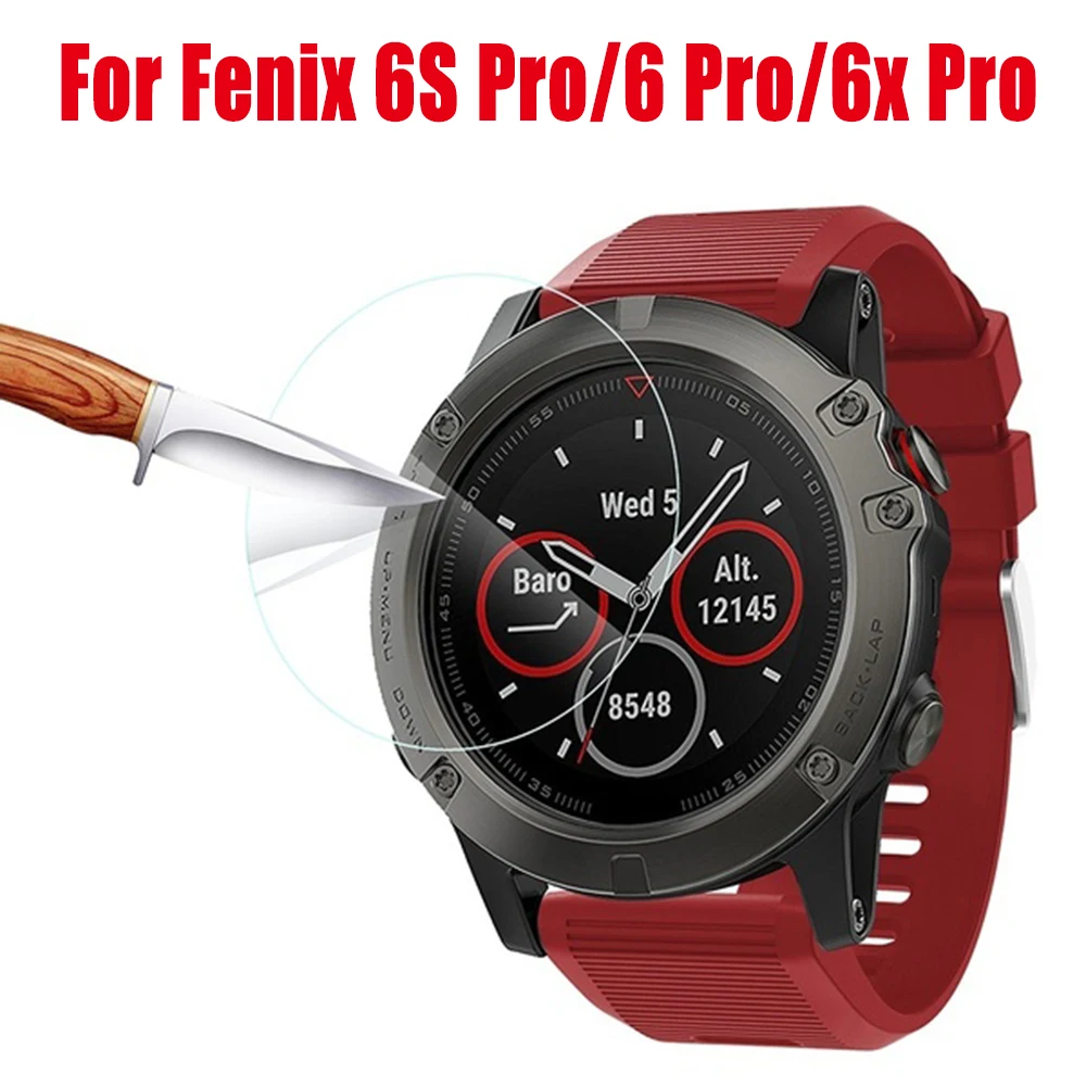 Защитное закаленное стекло для Garmin Fenix 5 5S Plus 6S 6X6 Pro, Ультрапрозрачная пленка, защитная пленка премиум-класса для часов