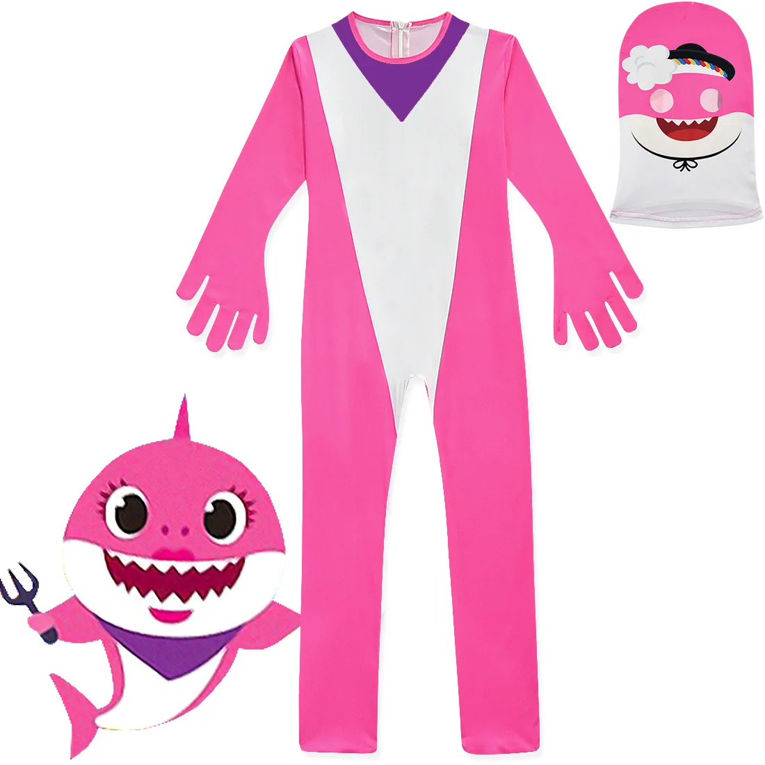 Костюм унисекс для представлений на Хэллоуин Детские наряды косплея в виде