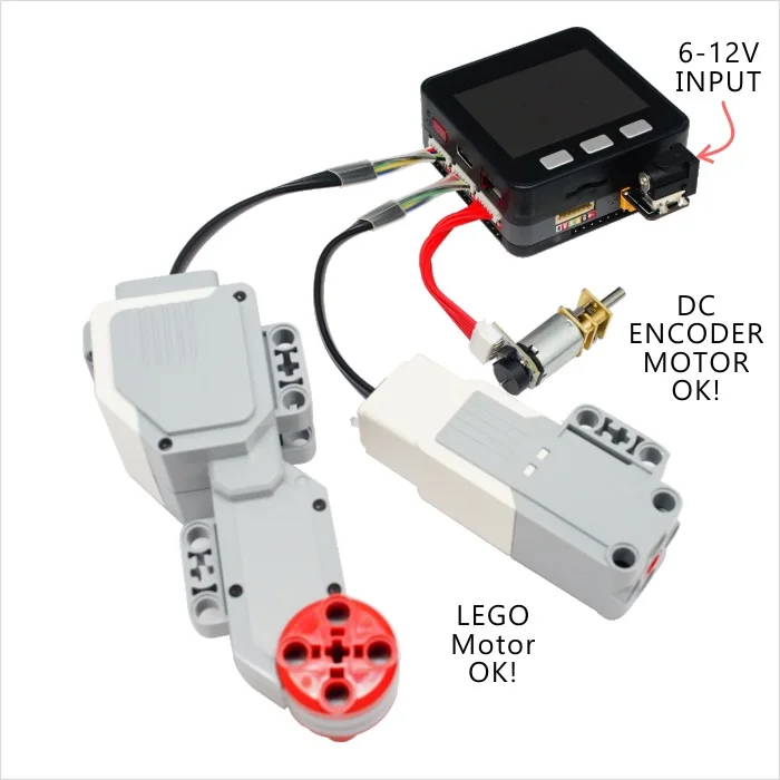 M5Stack новый модуль DC MO MEGA328 внутри 4 канала энкодер постоянного тока мотор с 10 см