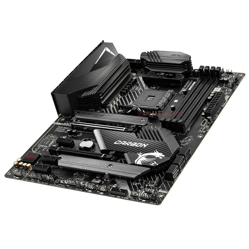 Новый MSI MPG B550 игровой углерода материнская плата с WIFI Поддержка для 3rd Gen AMD Ryzen s DDR4