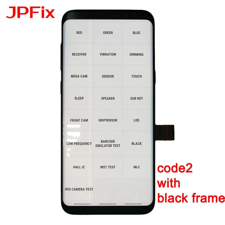 JPFix Super AMOLED Display For Samsung Galaxy S8 Plus G955FD LCD Touch Screen Assembly With Dot And Shadow