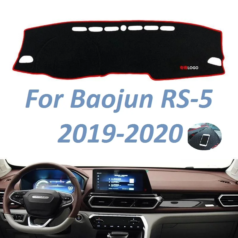 

For Baojun RS-5 2019 2020 Left Right Hand Drive NonSlip Dashboard Cover Mat Instrument Carpet Car Accessories