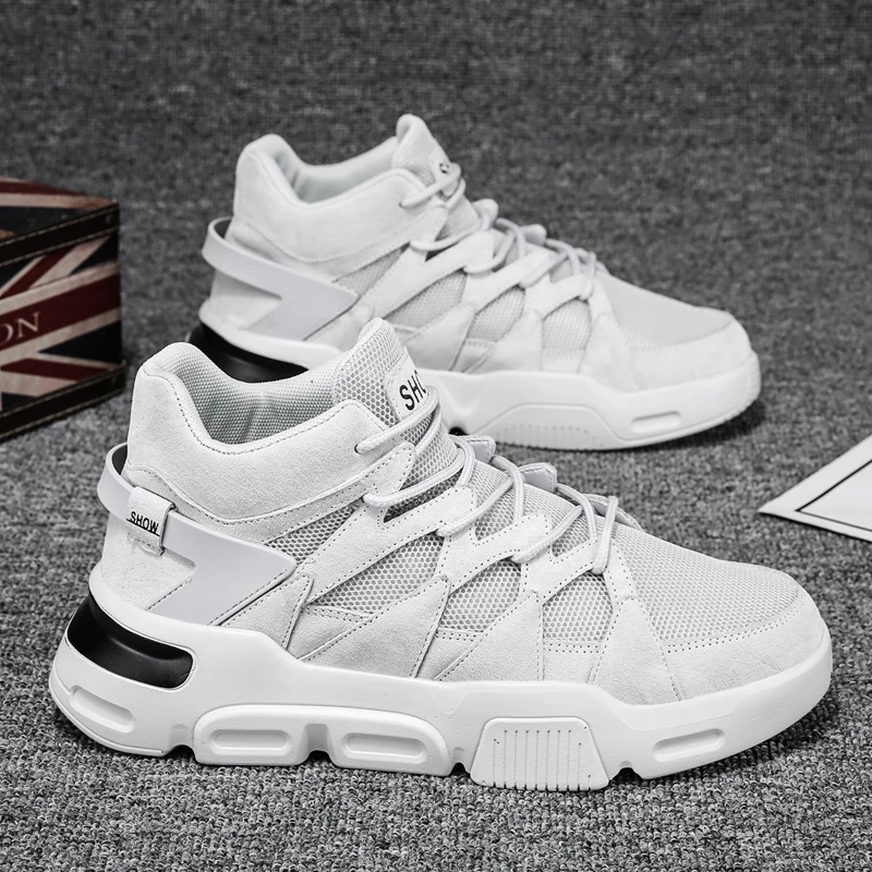 

Fashion Sneakers for Men 2020 Casual High Sneakers Comfort No-slip Men's Shoes Rubber Sole MB109 Men's Autumn Footwear