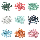 5*3*2 мм натуральный матовый два отверстия резиновая краска гематит камень минерал свободные распорные бусины для самостоятельного изготовления ювелирных изделий Браслеты Серьги