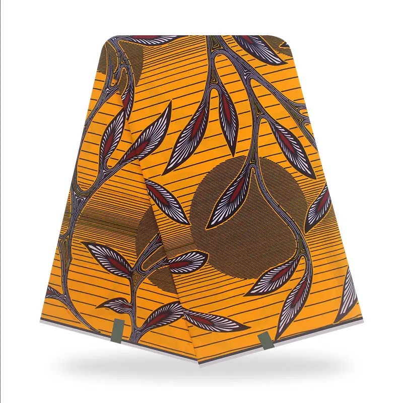 

African Style Wax dress Material For sewing Veritable 100%High Quality Nigeran Wax Prints Fabric Cotton By The Yards V-L 3-12
