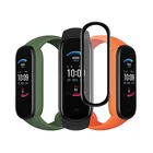 3D изогнутый край полный охват Smartband мягкая прозрачная защитная пленка для экрана Обложка для Amazfit Band 5 band5 смарт-браслет Экран протектор