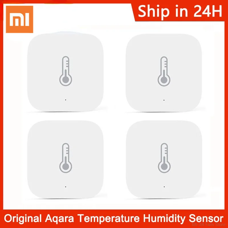 

Xiaomi Aqara Temperature Sensor Smart Air Pressure Humidity Environment Sensor Smart control Zigbee connection For APP Mi home