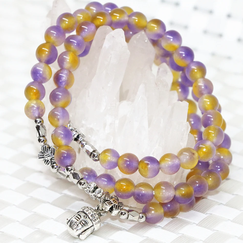 Женский многослойный браслет с круглыми бусинами диаметром 6 мм|multilayer bracelet|bracelet