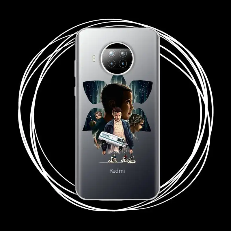 

Stranger Things American TV show Phone Case Transparent for Xiaomi Redmi note 10 t 8 9 pro lite 11