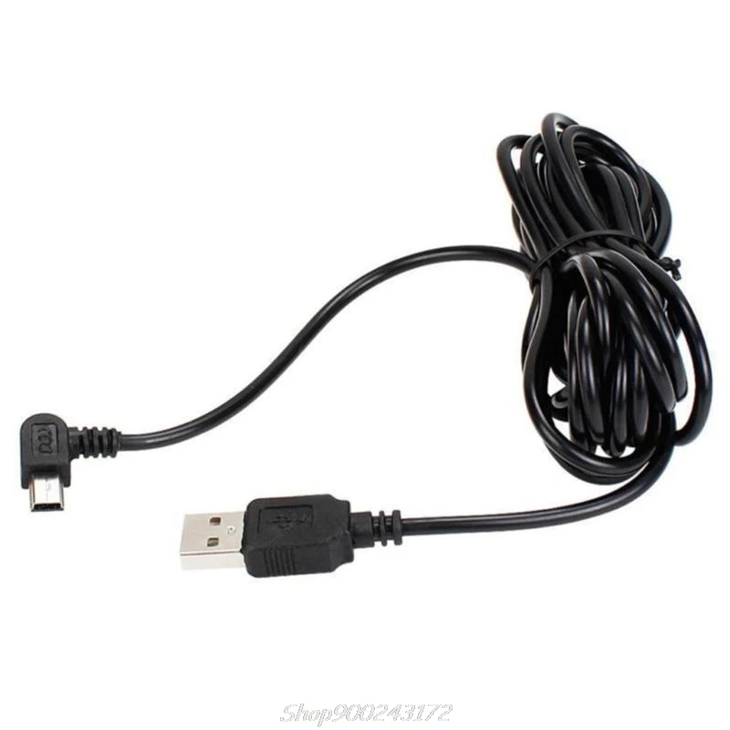 3 5 м USB Type A мини контактный кабель для зарядки под прямым углом gps