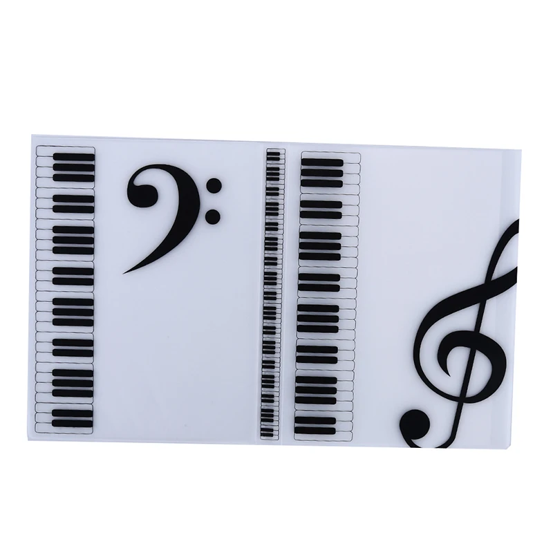80 Sheets A4 Music Book Folders Piano Score Band Choral Data Large Capacity File Folder Portfolio Office Stationery | Дом и сад