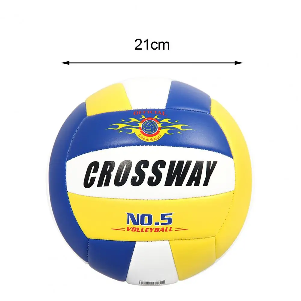 

Crossway Game Volleyball Inflatable Indeformable Elastic No.5 Children Adult Professional Competition Volleyball for Students