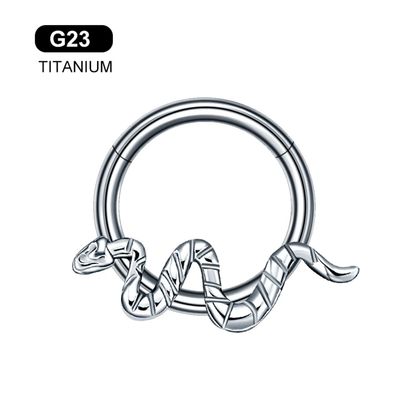 

Титановая перегородка G23 для пирсинга носа