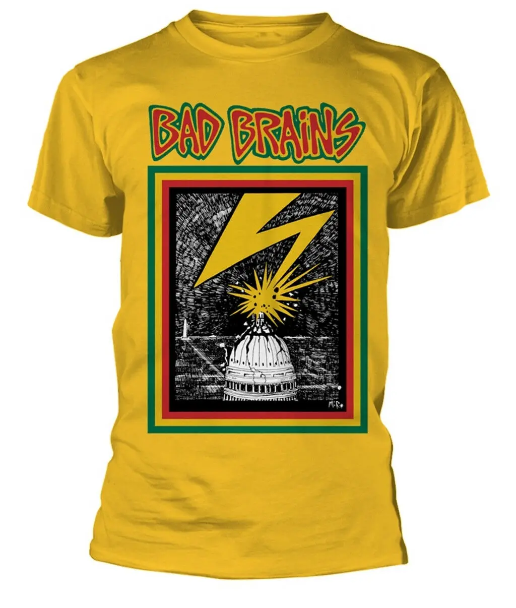 

Bad Brains 'Bad Brains' (Yellow) T-Shirt - NEW & OFFICIAL!