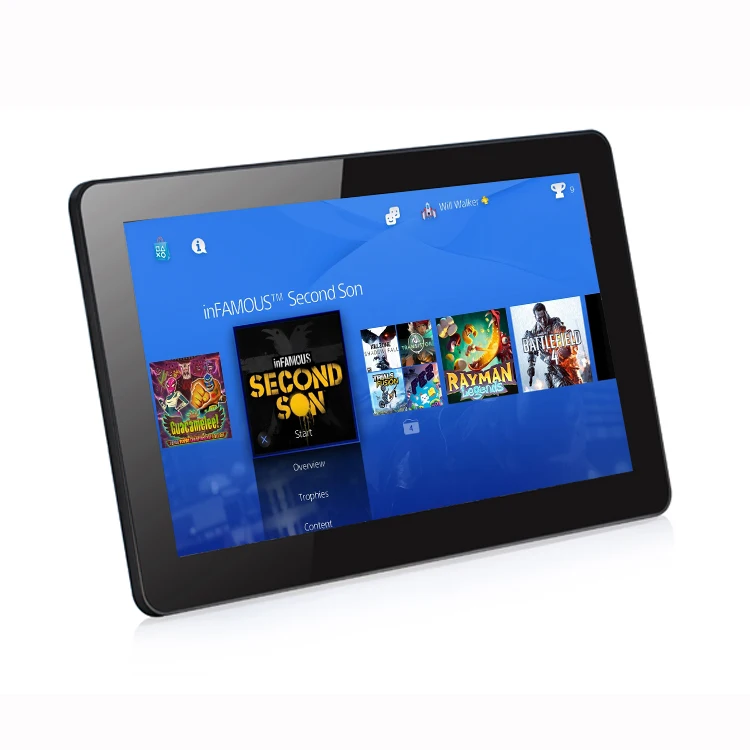 

capacitive touch screen tablet pc androoid 10.1" wall mount stand all in one computer with rj45 serial port