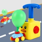 Мультяшный инерционный шар, автомобиль, игрушка, головоломка, веселая инерционная мощность, строительные игрушки для детей, подарок, образование, научный эксперимент