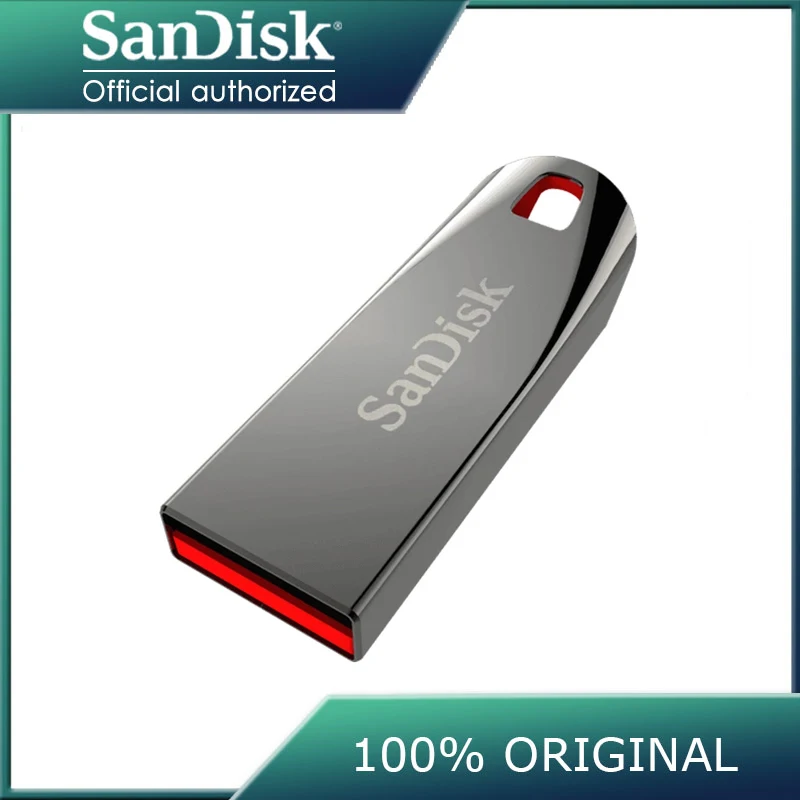 

100% Original Sandisk CZ71 USB Flash Drive 32GB 64GB mini pen drives 2.0 pendrives 16GB USB Stick Support Official Verify