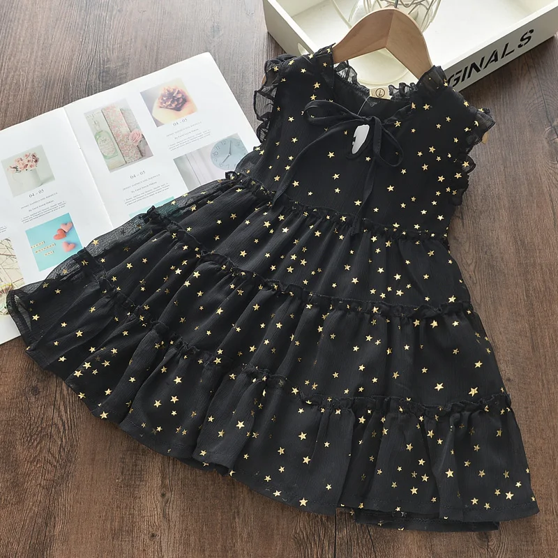 

Menoea Girls Wedding Dress 2020 Summer Fashion Girl Kids Party Dresses Starry Sequins Outfits Gown Children Princess Clothes