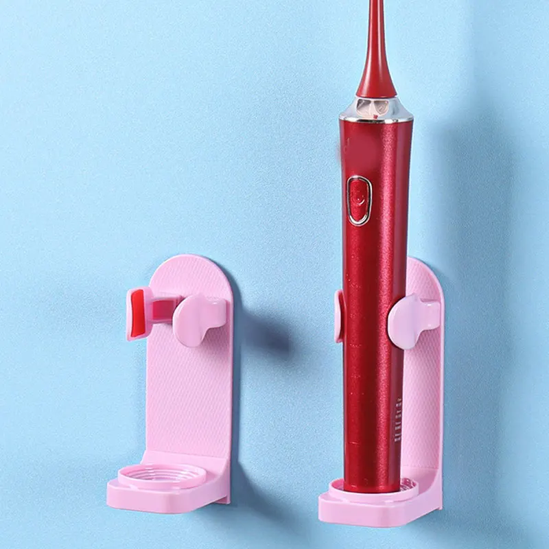 

Держатель для электрической зубной щетки, простой съемный Универсальный держатель для хранения в ванной комнате, настенный держатель для з...