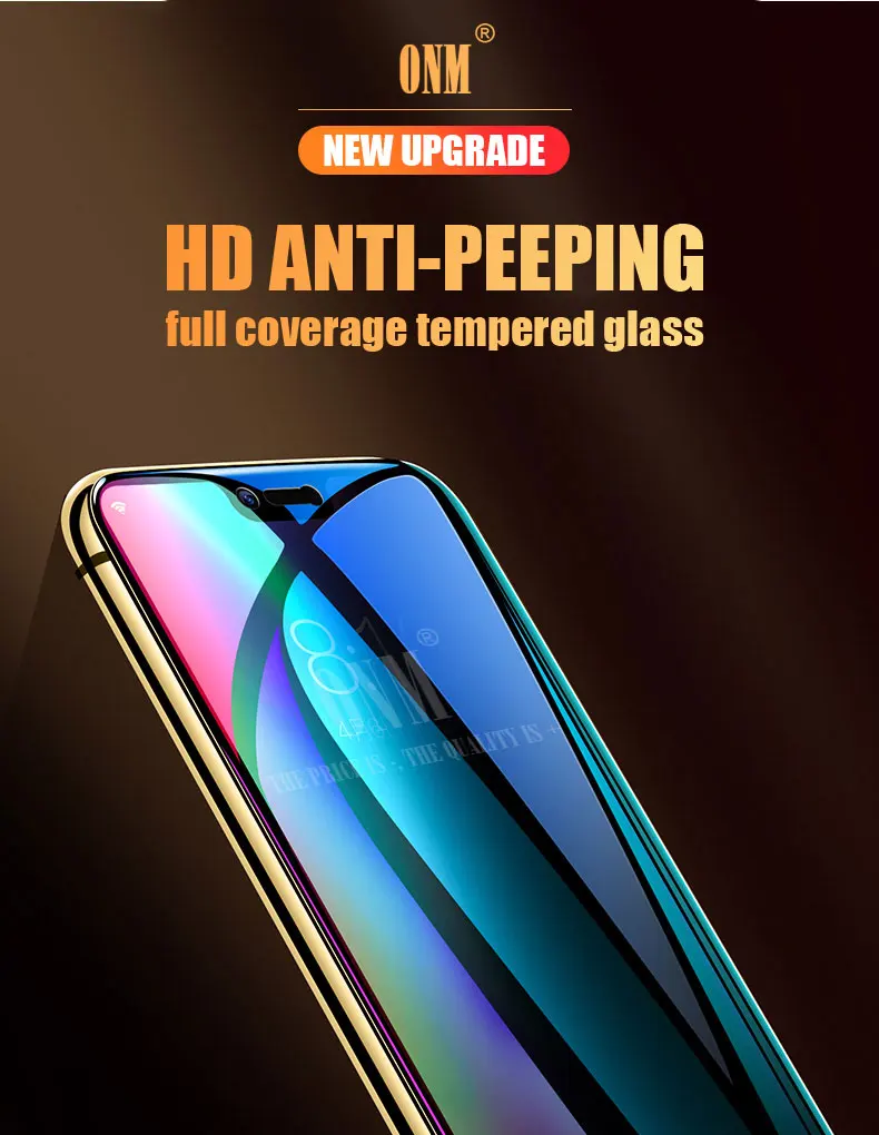 Анти шпионское закаленное стекло для HUAWEI Honor 10/Lite Полное покрытие экрана протектор для Honor 10 конфиденциальности Закаленное стекло пленка