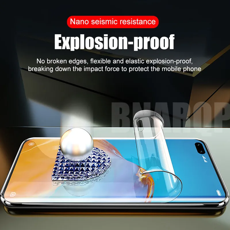 

999D Screen Protector For Huawei P30 P40 P20 Mate 20 30 40 Pro Lite P Smart 2019 Hydrogel Film For Honor 10 20 Pro 30S Not Glass