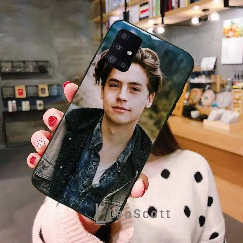 

TV Riverdale Series Cole Sprouse Phone Case For Samsung galaxy S 7 8 9 10 20 edge A 6 10 20 30 50 51 70 note 10 plus