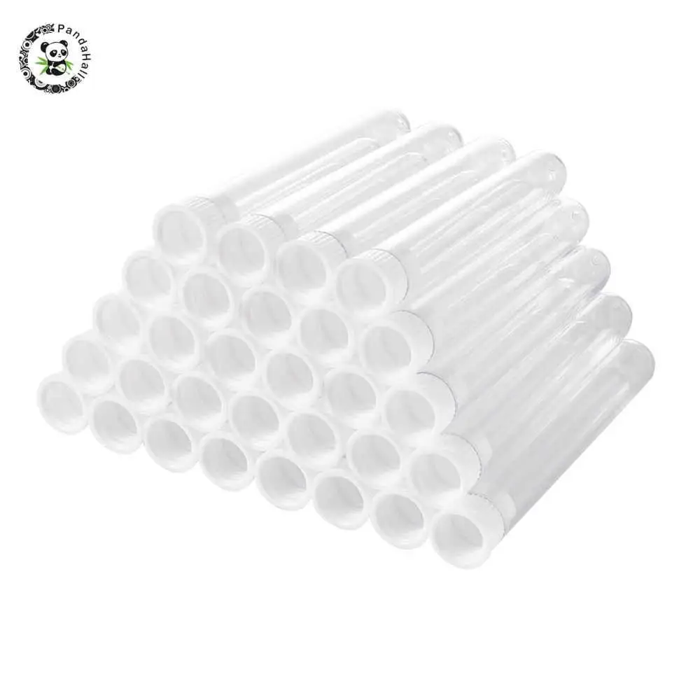 Прозрачная пластиковая фототрубка с отделением для крышки 12 мм в ширину 74 5 длину