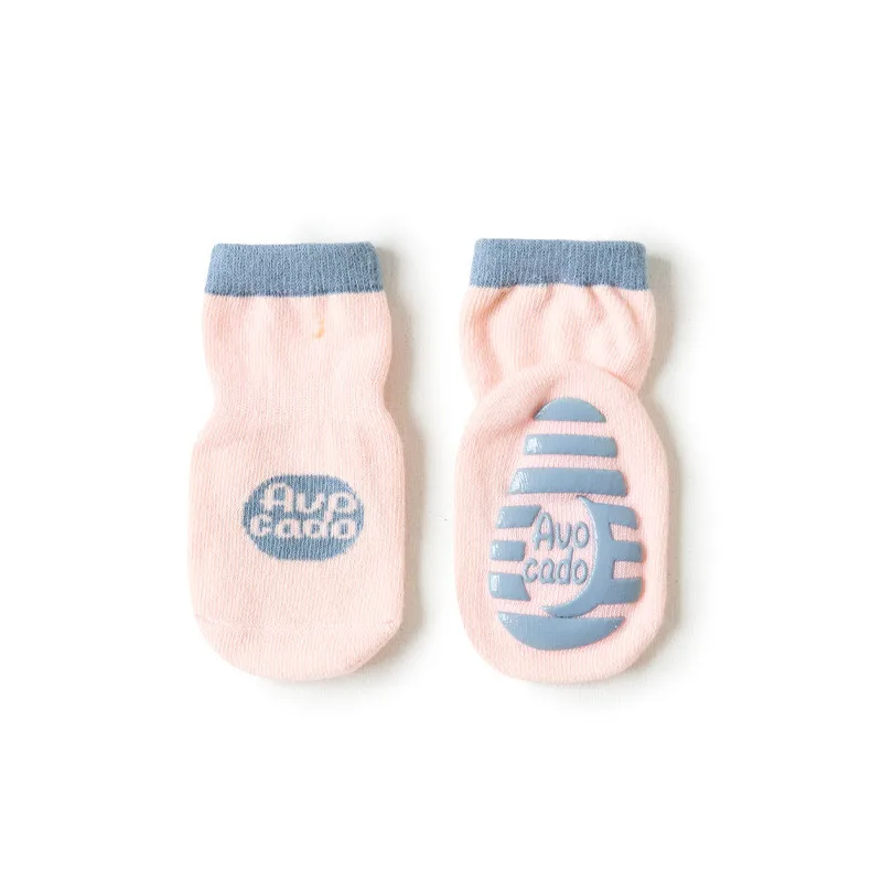 Lawadka-calcetines para beb&eacute; reci&eacute;n nacido, calcetines de moda para ni&ntilde;a, zapatos de suelo para beb&eacute;, antideslizantes, de suela suave, para juego en casa-2