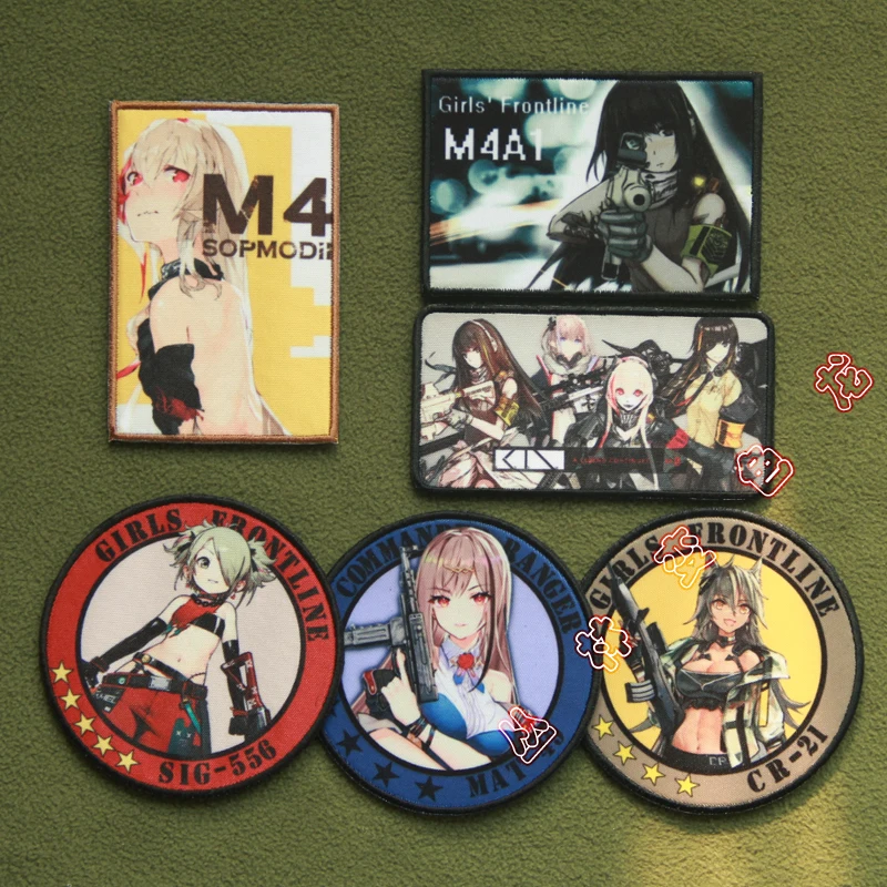 Девичья нашивка Frontline Game Griffon Сексуальная Красивая повязка для девочек Значок