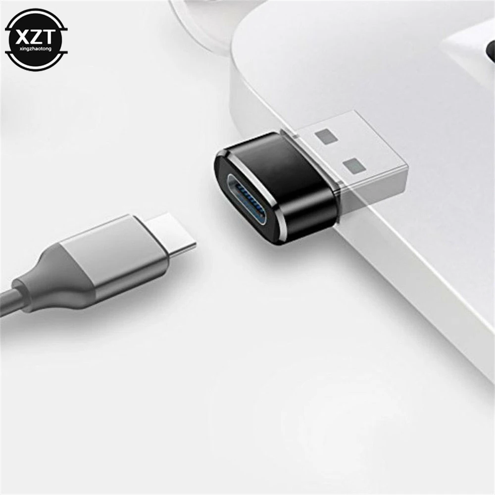 Переходник с USB 2 0 папа на мама Type-C | Электроника