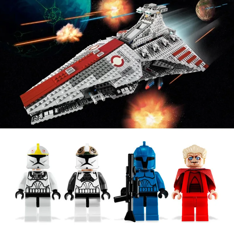 05042 Compatible With 8039 Star Venator Set Republic Toy Attack Cruiser Model Wars Building Block Bricks Birthday Gifts | Игрушки и