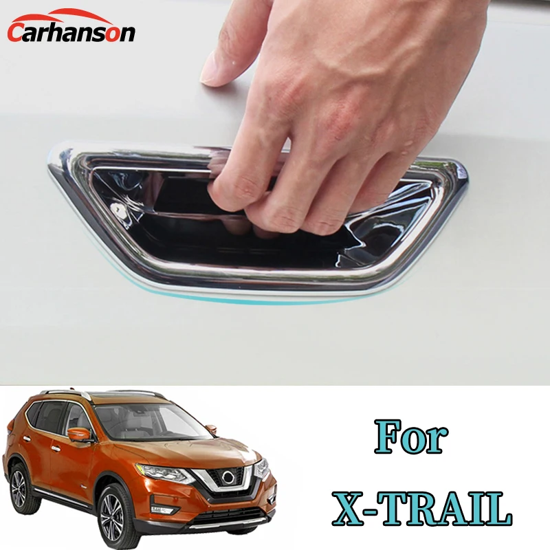 Накладка на заднюю ручку автомобиля для Nissan X Trail T32 Rogue накладка крышку чаши