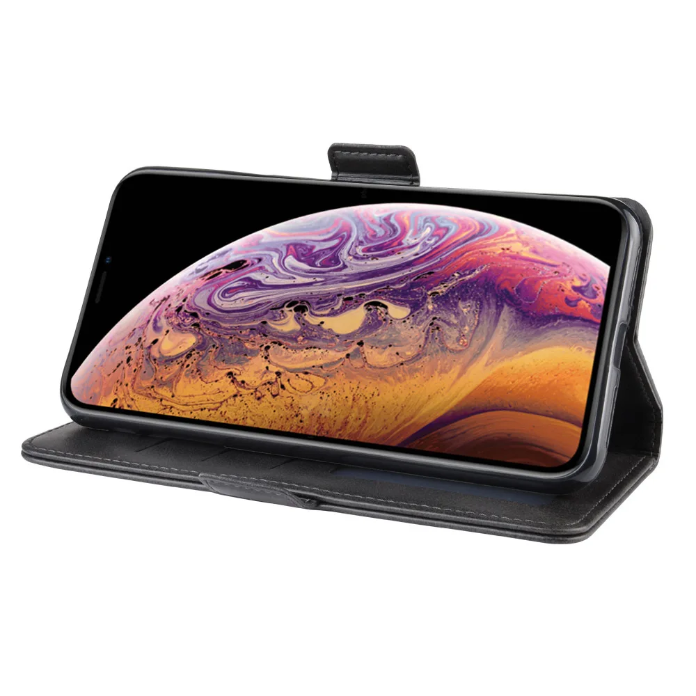 

For iphone 11 pro x xs max xr 7 8 plus Case Flip Stand Luxury Wallet Case For iphone 7 8 plus 11 pro max x Case Cover PU Leather