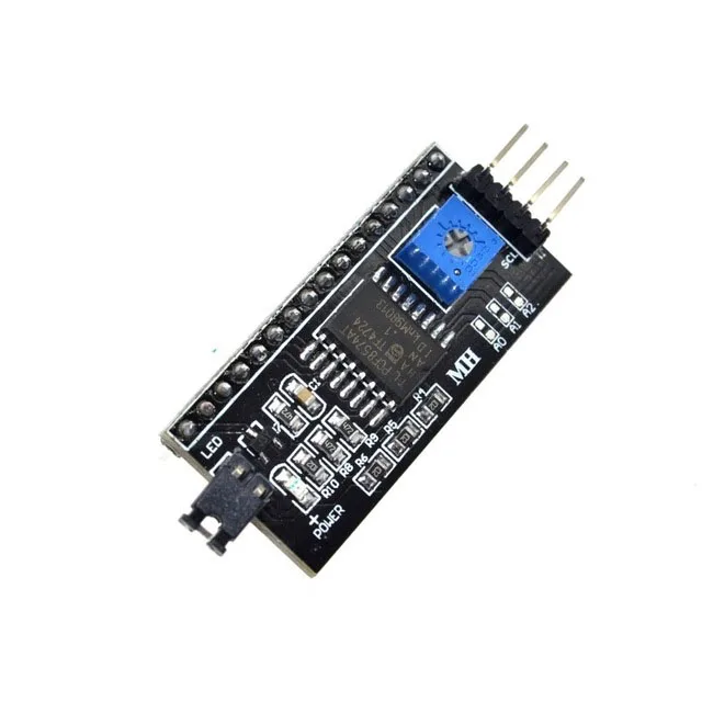 Модуль WAVGAT LCD 1602 синий зеленый экран 16x2 символа ЖК дисплей модуль HD44780 контроллер