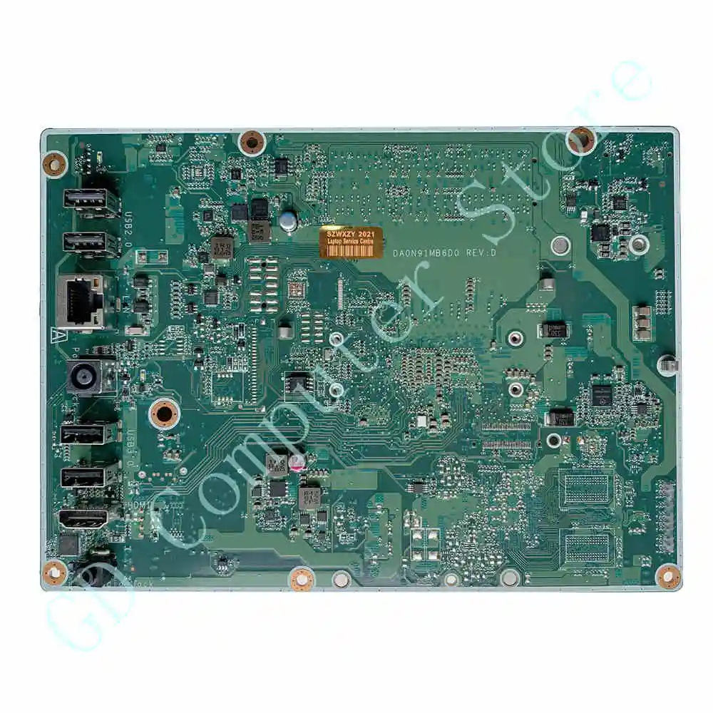 GD для HP 20-C 22-B 24-G AIO PC материнская плата 848949-007 848949-607 с процессором SR2ZW i3-7100U DDR4 DA0N91MB6D0