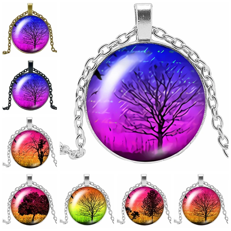 Новинка 2020 милое романтическое стильное цветное ожерелье с выпуклым круглым