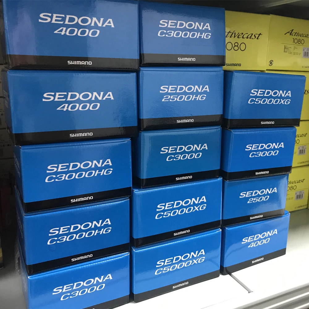 Спиннинговая катушка Shimano SEDONA FI 1000/2500/C3000/C3000HG/4000XG/C5000XG DeepCup 4BB передача Hagane для