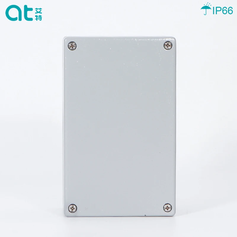 160*100*65 IP66 Водонепроницаемый литой алюминиевый ответвительный ящик для электронных проектов Наружный взрывозащищенный электрический корпус.