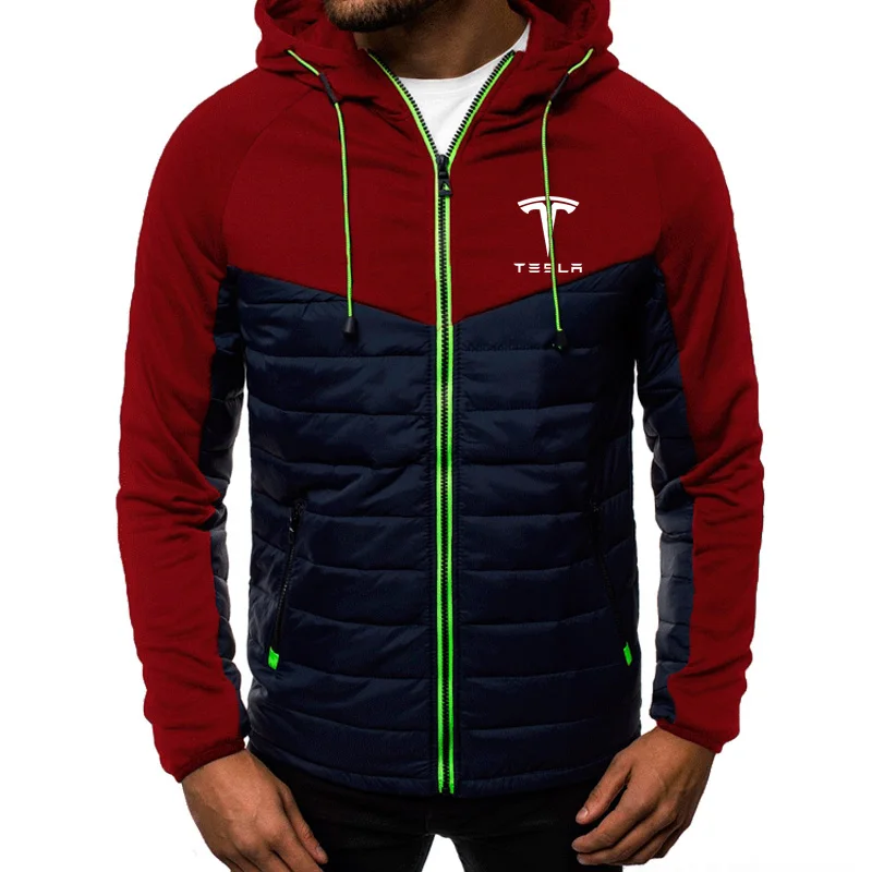 Толстовка мужская с принтом Теслы свитшот куртка длинным рукавом спортивная