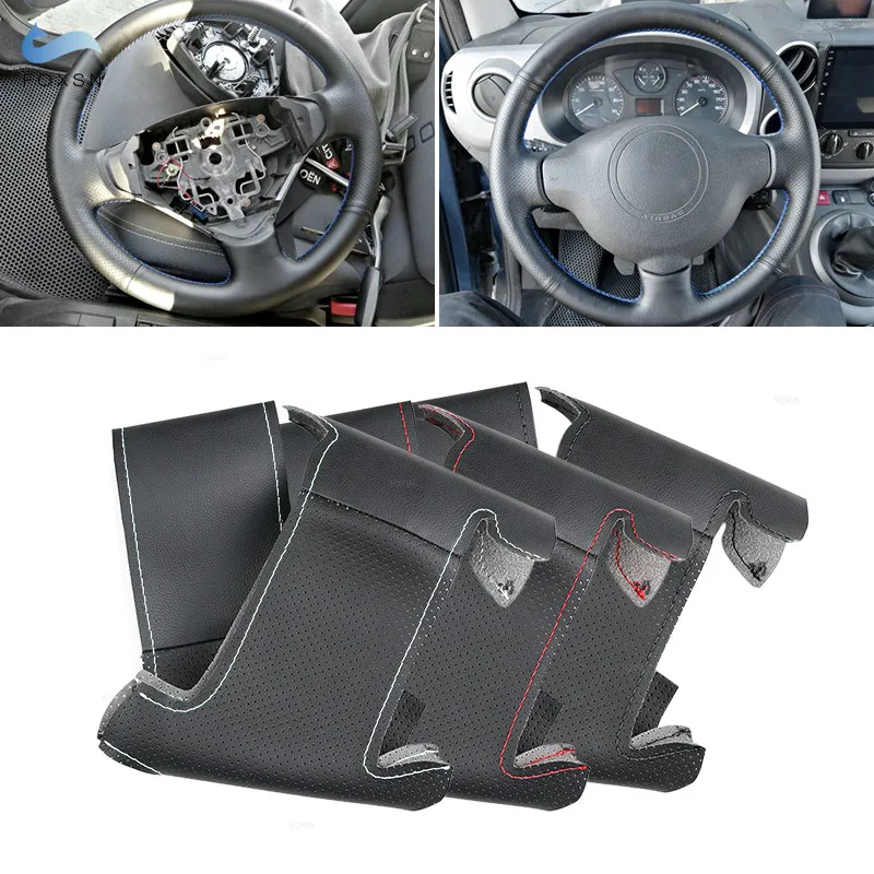 Мягкий перфорированный кожаный чехол для Peugeot 207 Expert Partner Citroen Berlingo Jumpy Toyota Proace