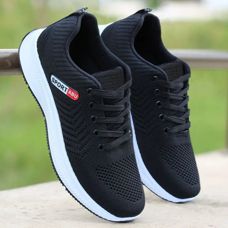 

New casual sports shoes, comfortable mesh running shoes, outdoor non-slip lightweight men's shoes, fashionable all-match shoes