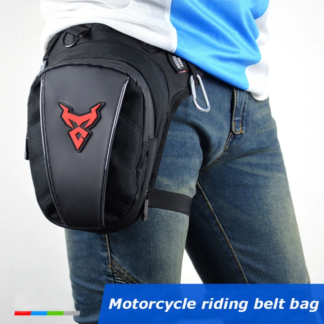 2021 new multi-function motorcycle drop leg side bag waterproof motorcycle bag outdoor casual waist bag motorcycle motorbike